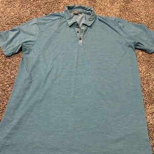 Ping Teal Polo Shirt for Men XL